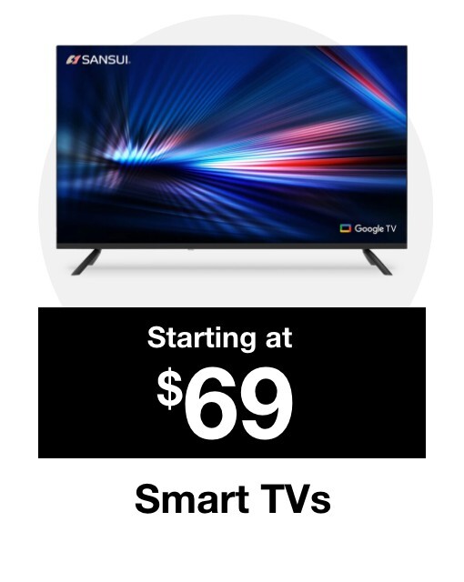 Smart TVs starting at $69