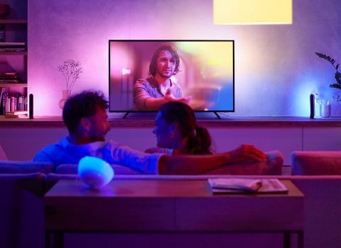 Philips Hue Lighting An immersive entertainment experience with smart surround lighting complements your favorite movies, music, and more.