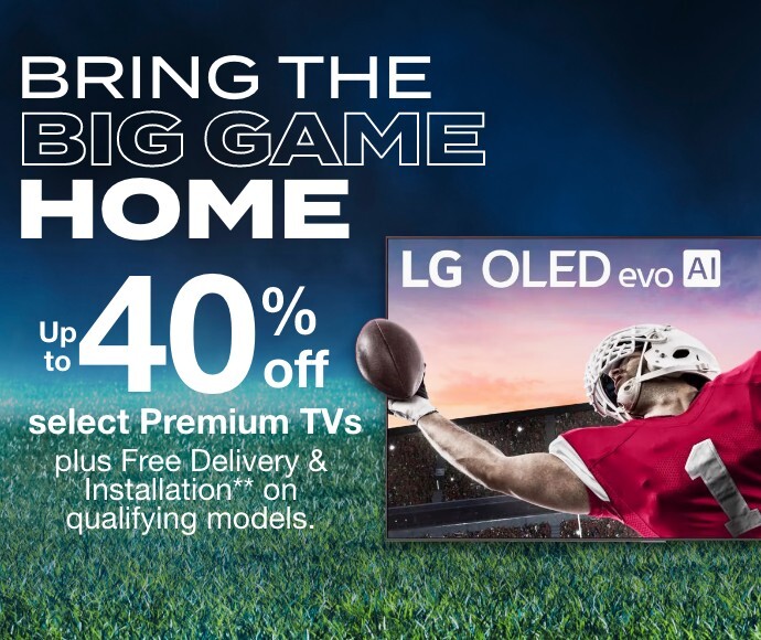 Up to 40% off select Premium TVs