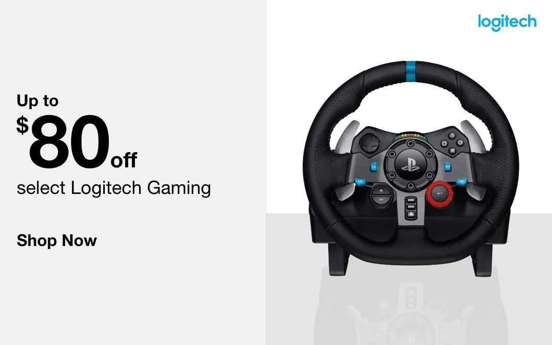 Up to $80 off select Logitech Gaming Accessories. Shop Now