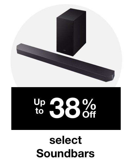 Up to 38% off select Soundbars