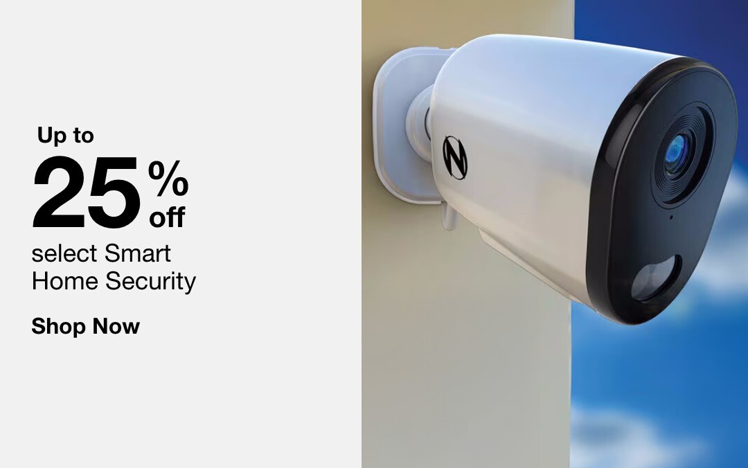 Up to 25% off select Smart Home Security SHOP NOW