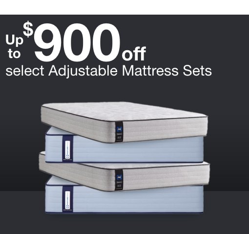 Up to $900 off adjustable mattress sets