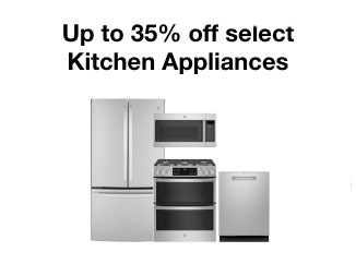 Up to 35% off select Kitchen Appliances