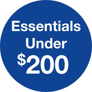 essentials under two hundred dollars