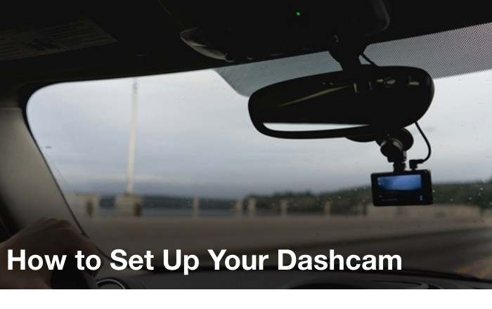 how to set up your dashcam