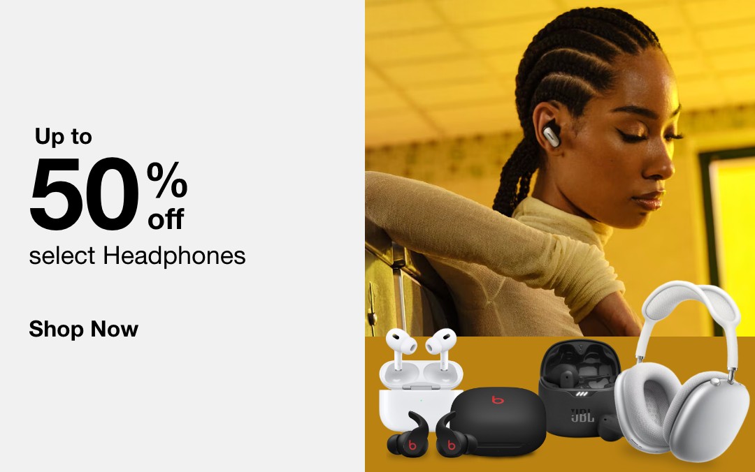 Up to 50% off  select Headphones  Hot Gifts  SHOP NOW