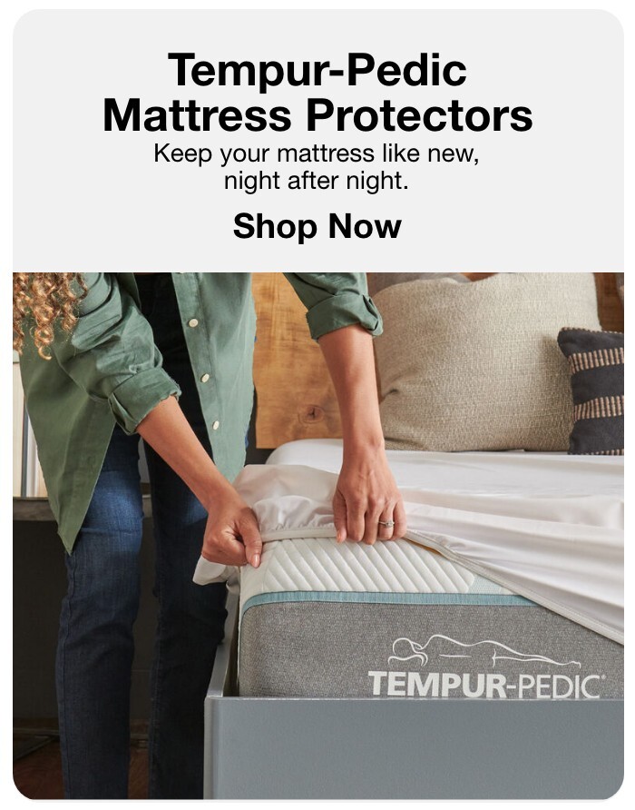 tempur-pedic mattress protectors keep your mattress like new night after night
