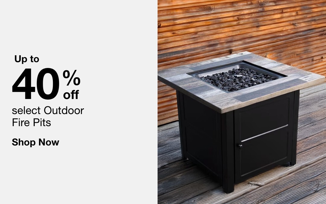 Up to 40% off select Outdoor Fire Pits