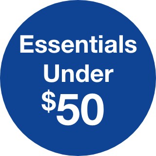 essentials under fifty dollars