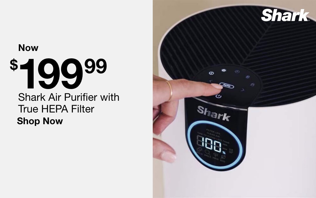 Now $199.99 Shark Air Purifier HEPA Filter. Shop now.