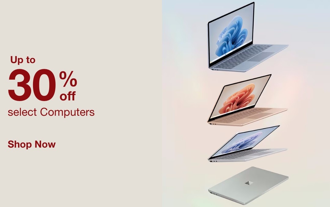 Up to 30% off select Computers    SHOP NOW