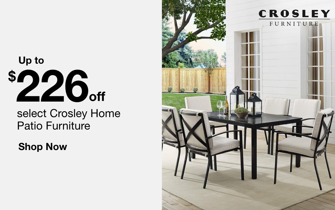 Up to $226 off select Crosley Home Patio Furniture