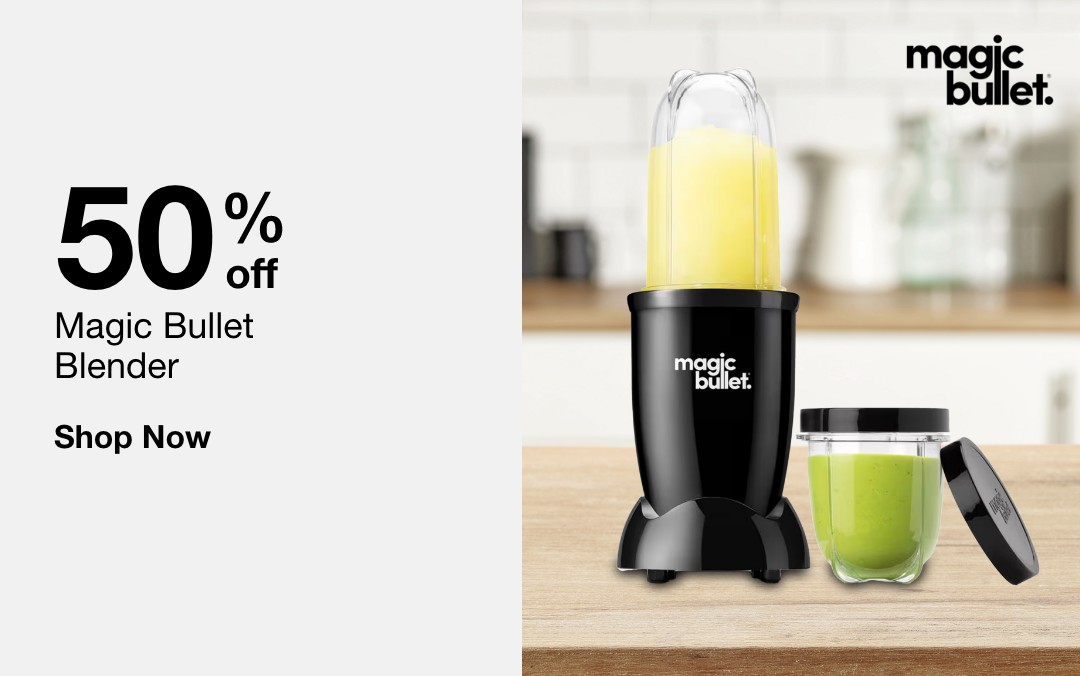 50 percent off magic bullet blender shop now 