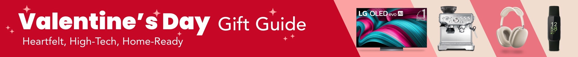 Valentine's day gift guide heartfelt, high text, home ready