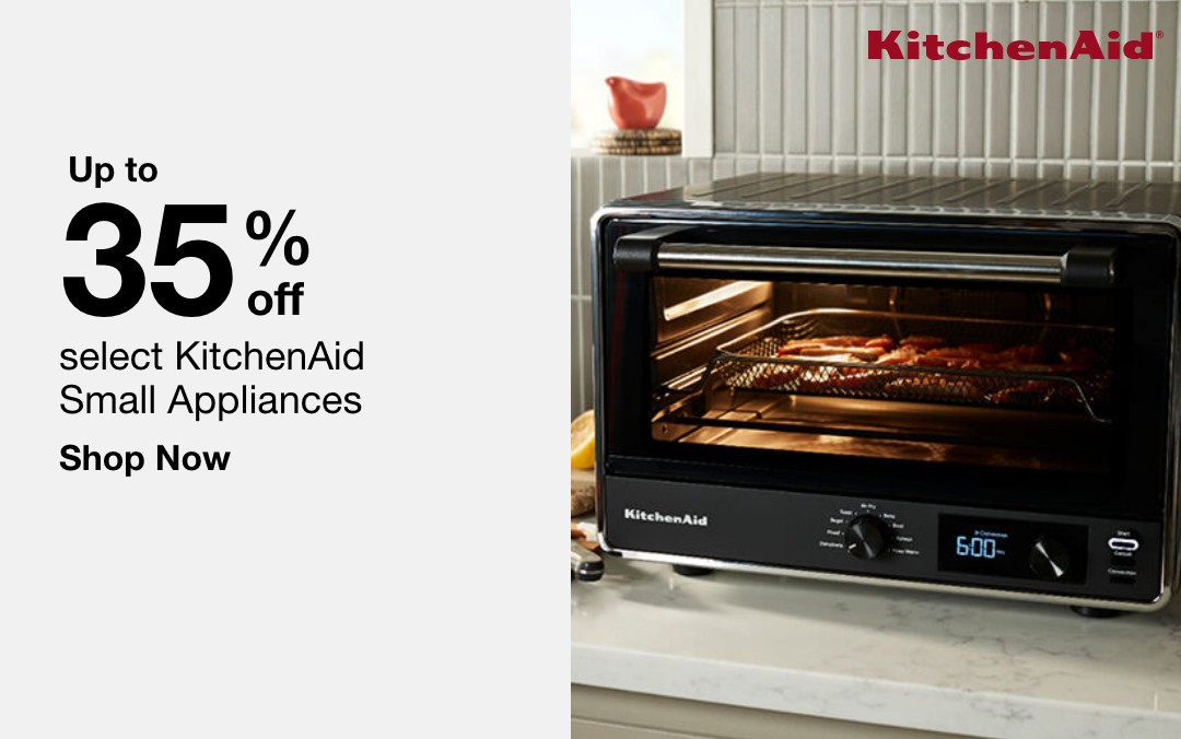 Up to 35 percent off select KitchenAid Small Appliances Shop Now