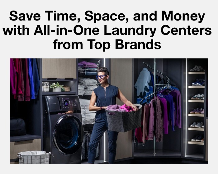 save time space and money with all in one laundry centers from top brands