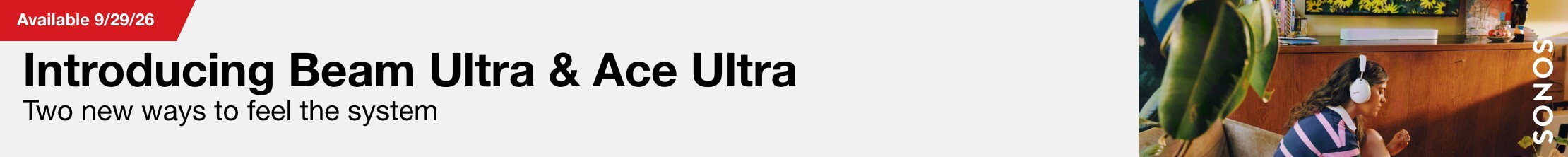 Introducing the new Bose Lifestyle Ultra Collection