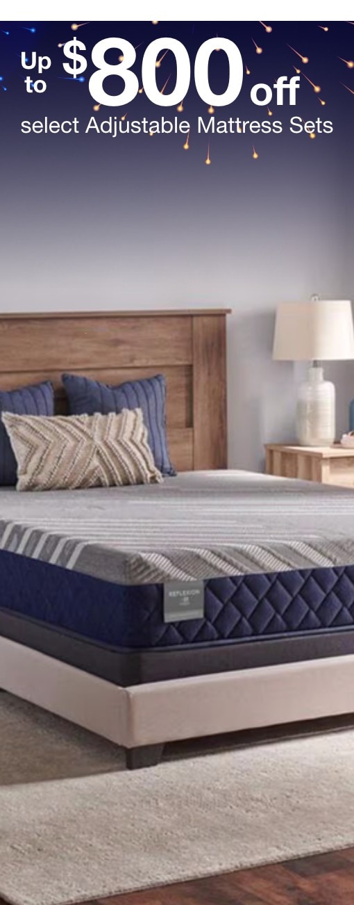 Up to $800 off select adjustable mattress sets