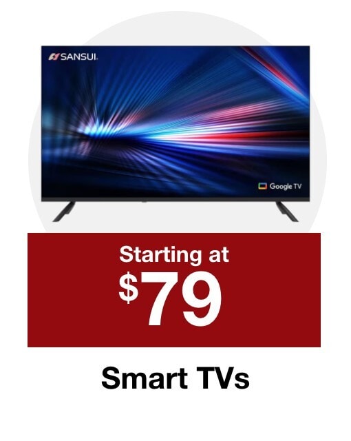 Smart TVs starting at $79