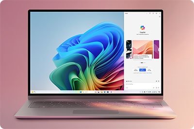 Powerful value. Spend it on what matters. Feel the power of turbocharged NPU delivering unique Copilot+ PC experiences, with the confidence of advanced security.