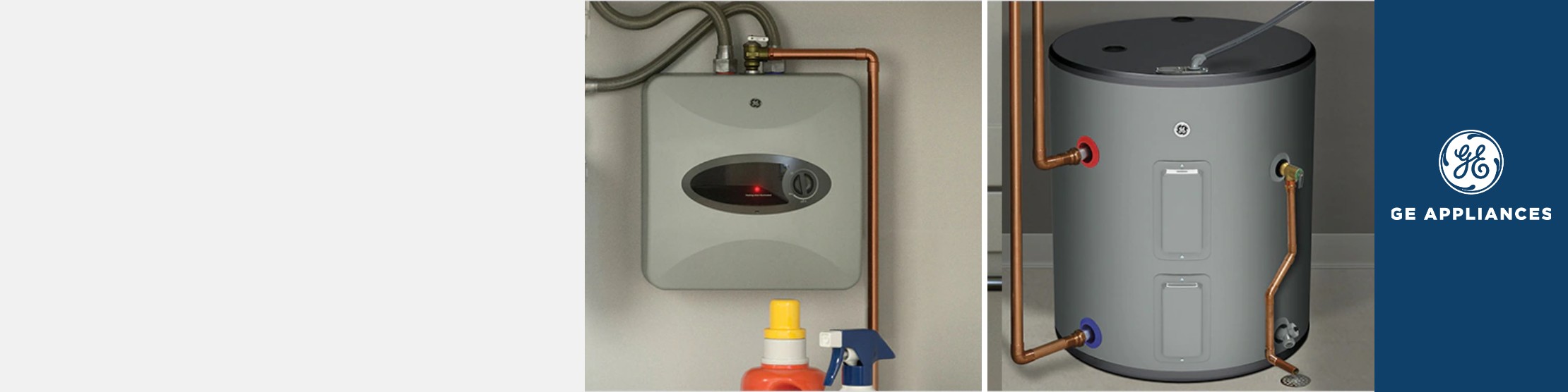 Get 10% off your purchase of 3 or more GE water heaters