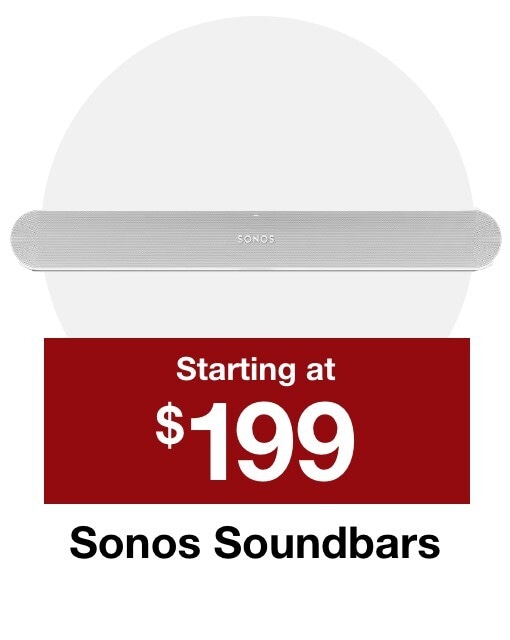 Sonos soundbars starting at $199