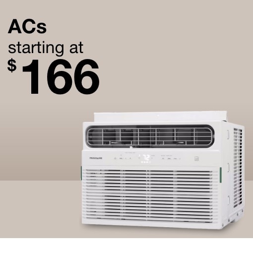 ACs starting at $166