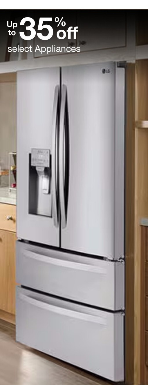 Up to 35% off select Appliances