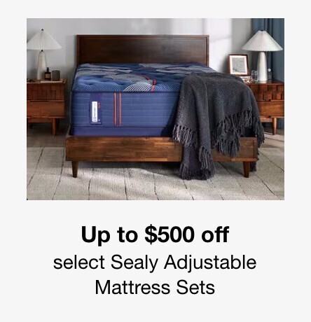 Up to 500 off select Sealy Adjustable Matt Sets