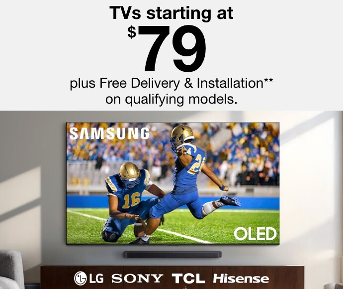 TVs starting at $79