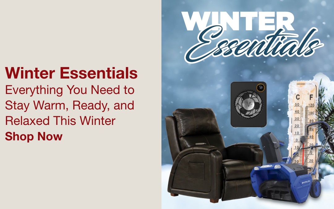 Winter Essentials Everything you need to stay warm, ready, and relaxed this winter shop now