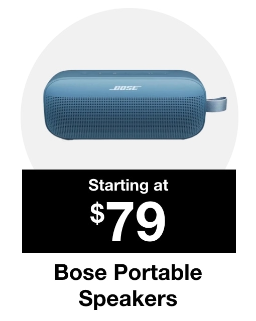 Bose Bluetooth Speakers at $79