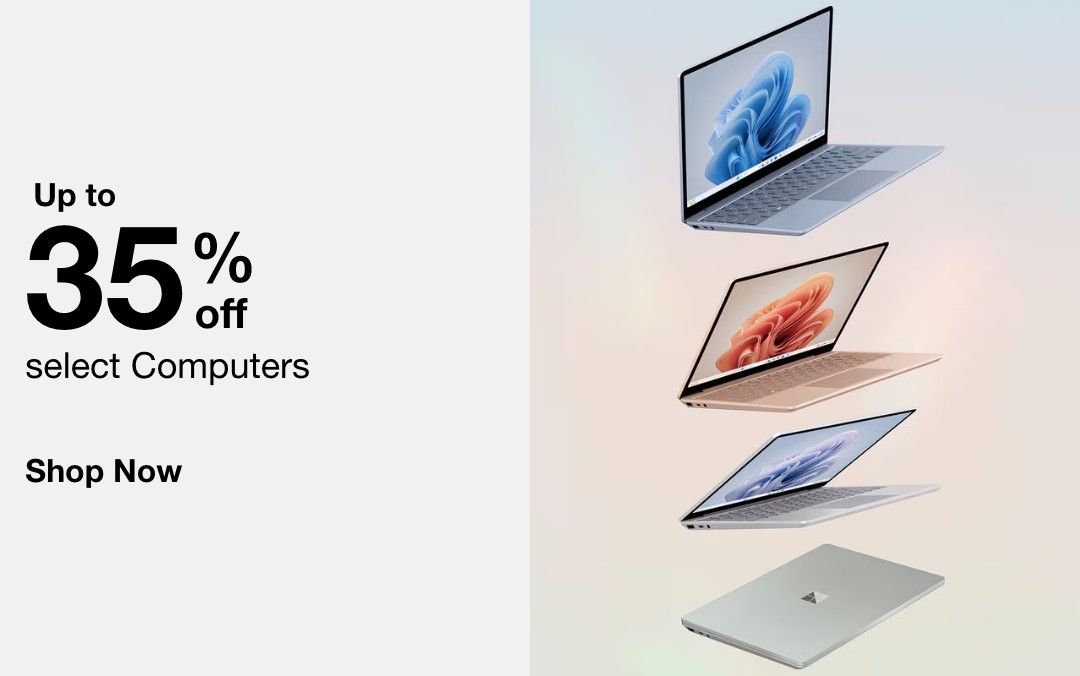 Up to 35% off select Computers    SHOP NOW