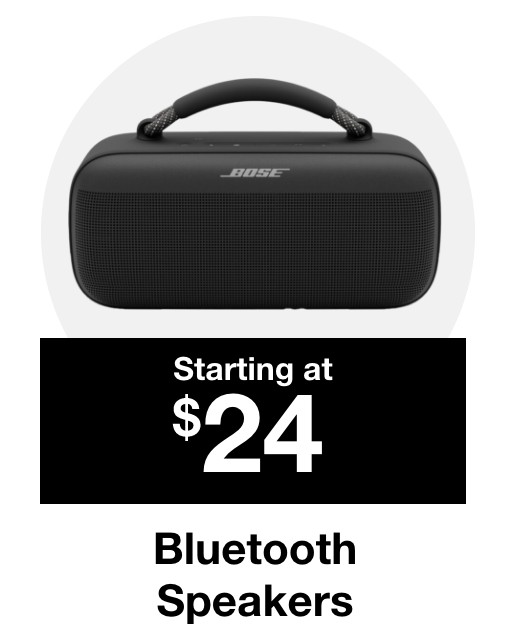 Up to 35% off select Bluetooth Speakers