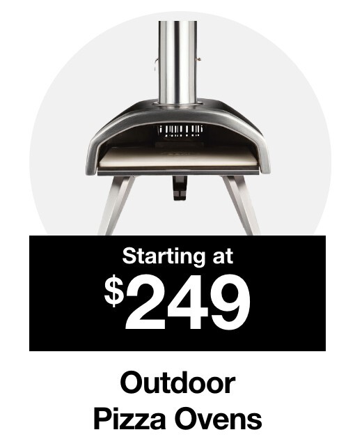 starting at 249 dollars ooni outdoor pizza ovens