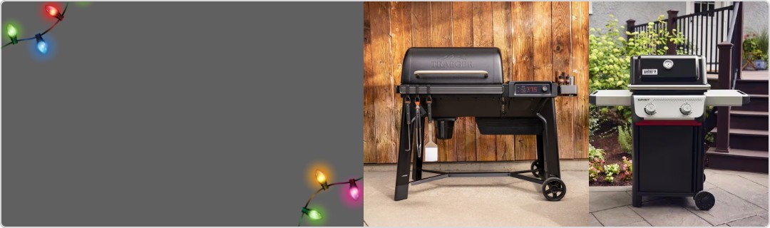 Up to 25% off select BBQ Grills 