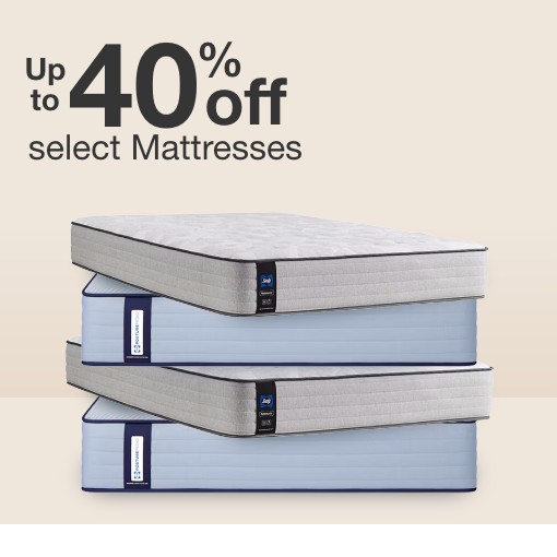 Up to 40% off select Mattresses