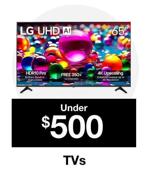 TVs under $500