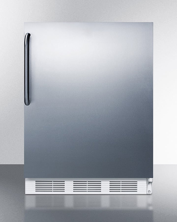 Summit Refrigerator model CT661WCSS, front-facing view
