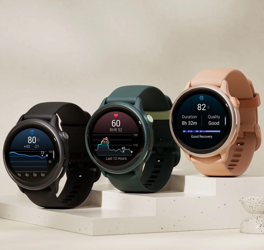 vivoactive 6 health dashboard display