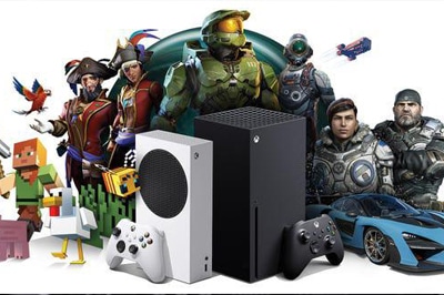 Xbox Series S and X with Game Characters