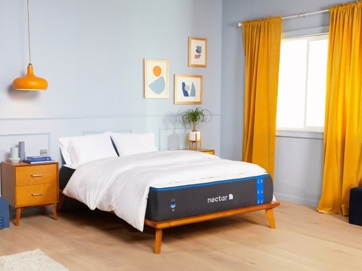 Sunny Bedroom with Nectar Mattress