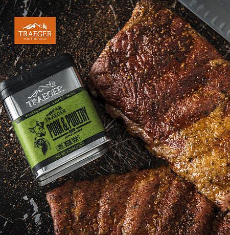 Traeger's Dry Rubbed BBQ St. Louis Ribs