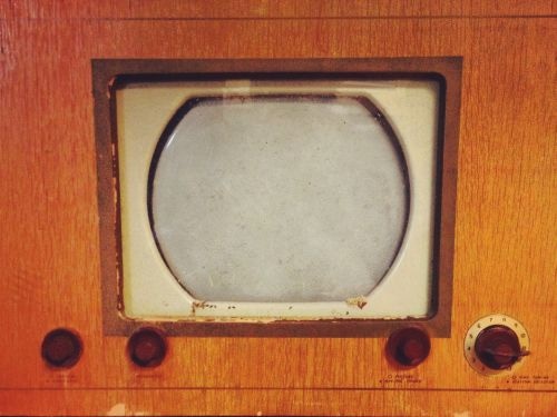 Vintage TV Screen
