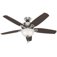Ceiling Fan with Brown Blades
