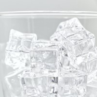 Ice Cubes in Glass