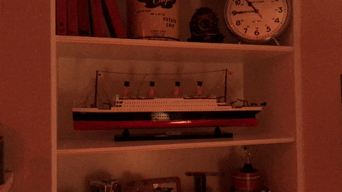 Titanic lighting up with Philips Hue