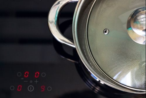 Pot on Induction Stovetop