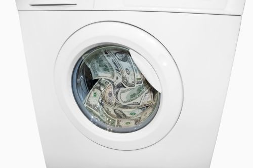 Money in Dryer